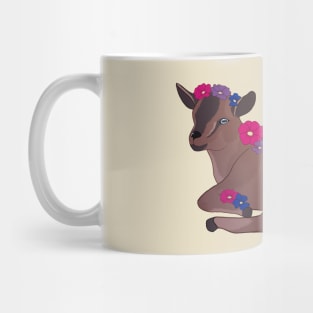 Bisexual Pride Baby Goat Kid Mug